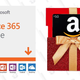 Microsoft Office 365 Home 1 Year Subscription + $50 Amazon Gift Card | $100 | Amazon